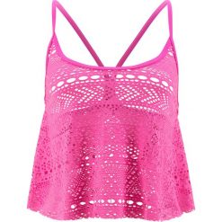 Top plażowy bonprix różowy. Topy damskie marki DOMYOS. Za 32.99 zł.