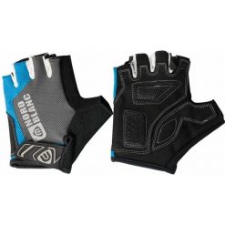 Rękawiczki rowerowe Nordblanc niebieskie. Czarne rękawiczki damskie BACH, bez wzorów, sportowe. Za 33.83 zł.