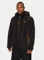 Guess Kurtka narciarska M4PL3U WH0K0 Czarny Regular Fit. Czarne kurtki sportowe męskie Guess, na zimę, m, z aplikacjami, z syntetyku, narciarskie. Za 1,489.00 zł.