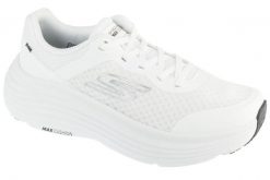 Buty do biegania damskie, Max Cushioning Endeavour. Białe obuwie sportowe damskie Skechers, bez wzorów, z materiału, do biegania. Za 359.99 zł.