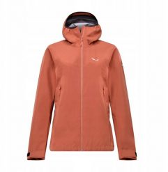 Kurtka puez gtx 3l epe women-etruscan red-38 (m) SALEWA. Czerwone kurtki damskie Salewa, l, bez wzorów, bez kaptura. Za 1,349.99 zł.