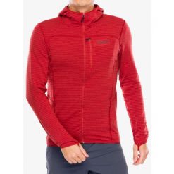 Bluza z kapturem męska Rab Ascendor Light Hoody. Czerwone bluzy męskie RAB, l, bez wzorów, z kapturem, narciarskie. Za 314.99 zł.