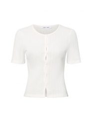 Samsøe Samsøe Koszulka - Sajuni Kobiety Bawełna biały, XS. Białe t-shirty damskie Samsøe & Samsøe, xs, bez wzorów, z bawełny, bez kołnierzyka. Za 229.95 zł.