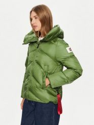 After Label Kurtka puchowa Helsinki A00042 Khaki Regular Fit. Brązowe kurtki damskie After Label, l, bez wzorów, z puchu, bez kaptura. Za 1,849.00 zł.