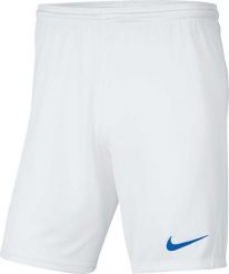 Spodenki męskie Nike NK Df Park III Short NB K białe BV6855 104 S. Białe krótkie spodenki sportowe męskie Nike, m, bez wzorów. Za 80.99 zł.