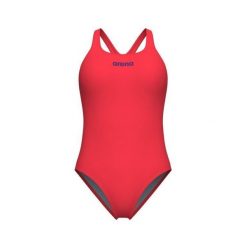 Damski kostium kąpielowy 1-częściowy Arena Team Pro Solid. Czerwone kostiumy jednoczęściowe damskie Arena, m, bez wzorów, sportowe, na fitness i siłownię. Za 193.00 zł.
