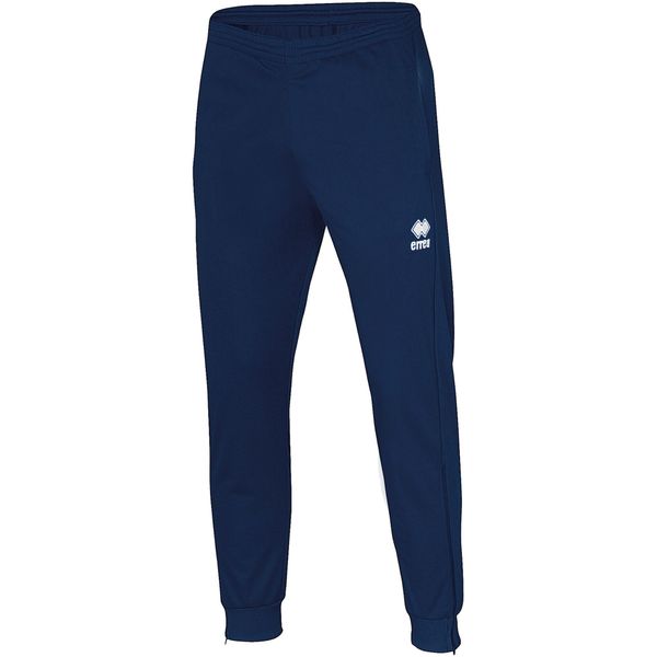 Spodnie dresowe Errea milo 3.0. Niebieskie spodnie sportowe męskie ERREA, l, bez wzorów, z dresówki, na fitness i siłownię. Za 182.00 zł.