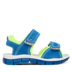 Sandały Primigi. Niebieskie sandały chłopięce Primigi, bez zapięcia. Za 249.99 zł.