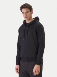 BOSS Bluza Saggy 50555495 Czarny Regular Fit. Czarne bluzy męskie Boss, m, bez wzorów, z bawełny, bez kaptura. Za 719.99 zł.