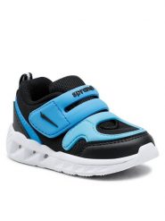 Sprandi Sneakersy CP23-6078(II)CH Czarny. Czarne buty sportowe chłopięce Sprandi, bez wzorów, z materiału, bez zapięcia. Za 69.99 zł.