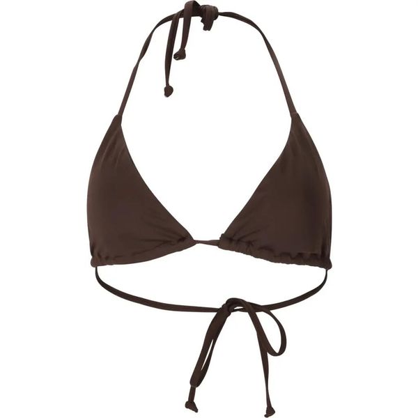 Damski top do kostiumu kąpielowego Athlecia Sherrill. Czerwone bikini damskie Athlecia, l, bez wzorów, z poliamidu, bez kołnierzyka, bez ramiączek. Za 161.00 zł.