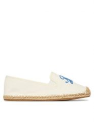 Tommy Hilfiger Espadryle Th Script Summer Espadrille FW0FW09240 Biały. Białe espadryle damskie Tommy Hilfiger, bez wzorów, z materiału, bez obcasa, bez zapięcia. Za 289.99 zł.