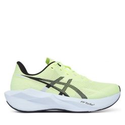 Buty do biegania Asics. Żółte buty sportowe męskie Asics, bez zapięcia, do biegania. Za 709.99 zł.
