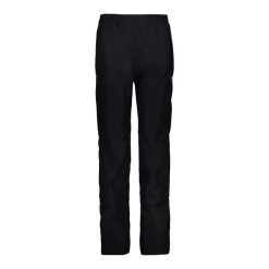 Spodnie turystyczna damskie CMP. Czarne spodnie materiałowe damskie CMP, bez wzorów, z poliesteru. Za 161.70 zł.