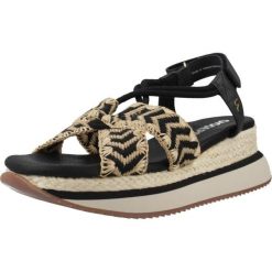 Sandały GIOSEPPO 78618G Czarny. Czarne obuwie sportowe damskie Gioseppo, bez wzorów, z syntetyku, bez obcasa, bez zapięcia. Za 348.99 zł.