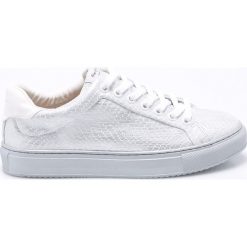 Pepe Jeans - Tenisówki. Szare trampki i tenisówki damskie Pepe Jeans, z jeansu. W wyprzedaży za 219.90 zł.