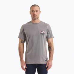 Koszulka męska Pitbull Oceanside. Szare koszulki sportowe męskie PITBULL, na lato, m, bez wzorów, z bawełny, bez kołnierzyka, bez ramiączek, na fitness i siłownię. Za 79.99 zł.