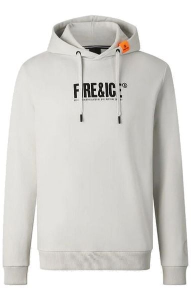 Bluza męska BOGNER FIRE+ICE Filiz. Szare bluzy męskie l, bez wzorów, z bawełny, bez kaptura. Za 819.99 zł.