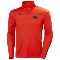 Bluza sportowa męska Helly Hansen 30208222. Czerwone bluzy męskie Helly Hansen, m, bez wzorów, bez kaptura. Za 285.45 zł.