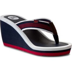 Japonki GIOSEPPO - Marcala 31521 Navy. Niebieskie klapki damskie Gioseppo, z materiału. Za 99.00 zł.