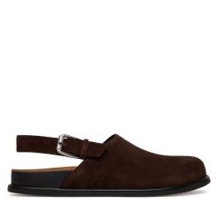 Sandały Vagabond Shoemakers. Brązowe sandały damskie Vagabond Shoemakers, bez wzorów, bez obcasa, na płaskiej podeszwie, bez zapięcia. Za 539.99 zł.