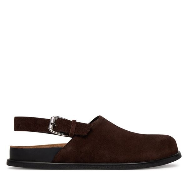 Sandały Vagabond Shoemakers. Brązowe sandały damskie Vagabond Shoemakers, bez wzorów, bez obcasa, na płaskiej podeszwie, bez zapięcia. Za 436.99 zł.