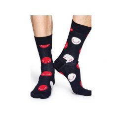 Skarpetki Happy Socks SMI01-9000. Szare skarpety męskie Happy Socks, z bawełny. Za 24.43 zł.