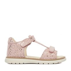 Sandały Lasocki Kids. Czerwone sandały dziewczęce Lasocki Kids, bez zapięcia. Za 129.99 zł.