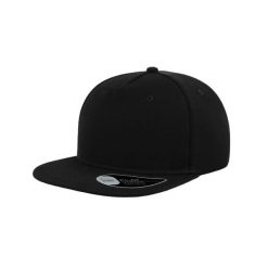 5panelowa Czapka Flat Visor. Czarne czapki i kapelusze damskie ATLANTIS, bez wzorów. Za 49.99 zł.