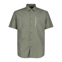 Koszula męska CMP 35S7797. Zielone koszule męskie CMP, m, bez wzorów, sportowe, bez kołnierzyka, bez ramiączek. Za 218.45 zł.