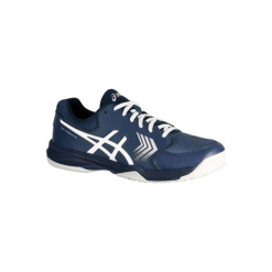 Buty tenisowe Asics Gel Dedicate. Niebieskie buty sportowe męskie Asics. W wyprzedaży za 149.99 zł.