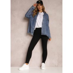 Czarne Legginsy Cirino. Czarne legginsy damskie Renee, l, bez wzorów, z bawełny. Za 19.99 zł.