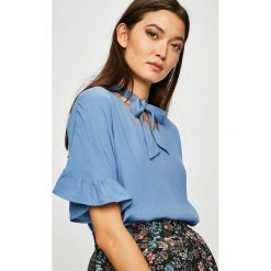 Medicine - Bluzka Vintage Revival. Szare bluzki damskie MEDICINE, z tkaniny, casualowe, z krótkim rękawem. Za 59.90 zł.