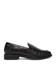 MEXX Loafersy EO-WI44-ANTLER-01 Brązowy ciemny. Brązowe mokasyny damskie Mexx, ze skóry. Za 359.99 zł.
