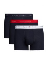 Tommy Hilfiger Obcisłe bokserki pakowane po 3 szt. Mężczyźni Bawełna niebieski, LG. Niebieskie bokserki męskie Tommy Hilfiger, m, bez wzorów, z bawełny. Za 179.95 zł.