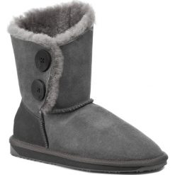 Buty EMU AUSTRALIA - Valery Lo W10541 Charcoal. Szare kozaki damskie Emu Australia, z gumy. W wyprzedaży za 489.00 zł.