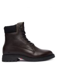 Tommy Hilfiger Kozaki Comfort Lwt Wrm Mx FM0FM05595 Brązowy. Brązowe kozaki męskie Tommy Hilfiger, ze skóry. Za 679.99 zł.