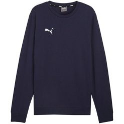 Bluza Męska Team Goal Crew Neck Casual. Niebieskie bluzy męskie Puma, m, bez wzorów, bez kaptura. Za 248.99 zł.