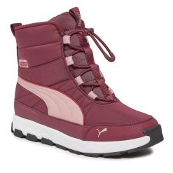 Śniegowce Puma. Czerwone buty zimowe dziewczęce Puma, bez zapięcia. Za 379.99 zł.