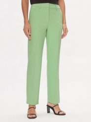 YAS Spodnie materiałowe Likka 26030744 Zielony Regular Fit. Zielone spodnie materiałowe damskie YAS, s, bez wzorów, z materiału. Za 239.99 zł.