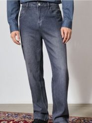 Spodnie jeansowe - zielony. Zielone spodnie materiałowe męskie Sinsay, m, bez wzorów, z jeansu. Za 69.99 zł.