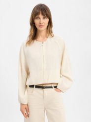 Opus Bluza - Larosa Kobiety Sztuczne włókno beżowy, 44. Brązowe bluzy damskie Opus, na lato, bez wzorów, z tkaniny, bez kaptura. Za 279.95 zł.