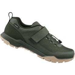 Mężczyźni - Buty kolarskie EX500. Brązowe buty sportowe męskie Shimano, bez zapięcia, rowerowe. Za 409.90 zł.