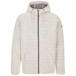 Bluza z kapturem Trespass Scawton. Białe bluzy męskie Trespass, m, bez wzorów, z bawełny, z kapturem. Za 350.00 zł.