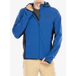 Bluza z kapturem męska Columbia Spectre Ridge Tech Fleece Hooded FZ II. Niebieskie bluzy męskie Columbia, l, bez wzorów, z kapturem. Za 328.99 zł.