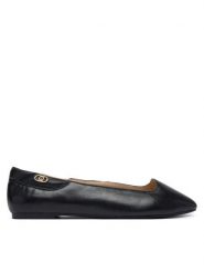 Liu Jo Baleriny Brigitte 19 SF6075 P0102 Czarny. Czarne baleriny damskie Liu Jo, bez wzorów, ze skóry, bez obcasa. Za 569.99 zł.