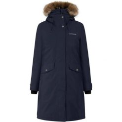 Parka dla kobiet Didriksons Erika. Niebieskie parki damskie Didriksons, na jesień, m, bez wzorów, eleganckie, bez kaptura. Za 1,050.25 zł.
