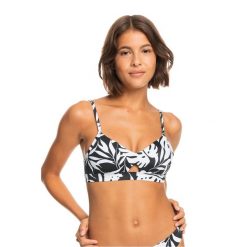 Góra od stroju kąpielowego ROXY PT Roxy Love The Cross Step. Białe bikini damskie Roxy, xs, bez wzorów. Za 89.99 zł.