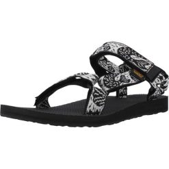 Sandały TEVA W ORIGINAL UNIVERSAL Czarny. Czarne obuwie sportowe damskie Teva, bez wzorów, z tkaniny, trekkingowe. Za 253.99 zł.