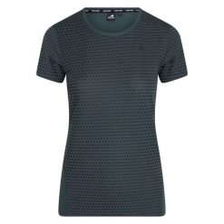 Damska koszulka do jazdy konnej Euro-Star Medusa. Zielone koszulki sportowe damskie EURO-STAR, bez wzorów, retro, bez kołnierzyka. Za 205.00 zł.